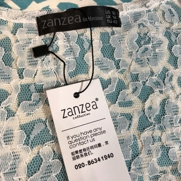 ZANZEA White Lace Cardigan Duster 10 - Picture 2 of 7